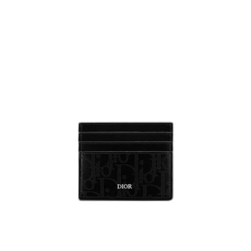 디올 블랙 그래피티 카드 지갑