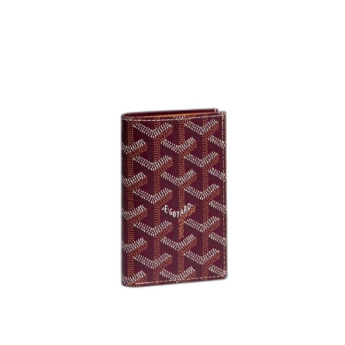 고야드 생피에르 카드 홀더 버건디