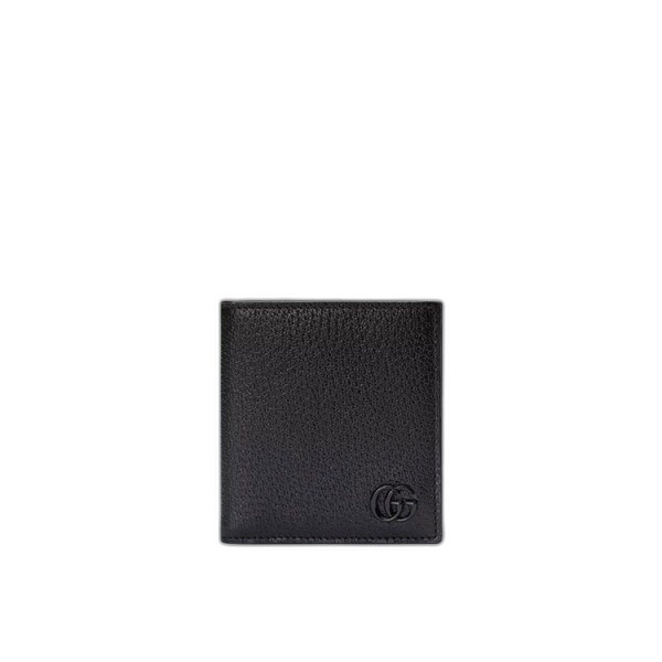 구찌 GG 마몬트 레더 반지갑 블랙