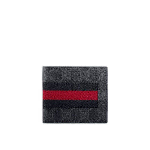 구찌 GG 수프림 캔버스 웹 반지갑