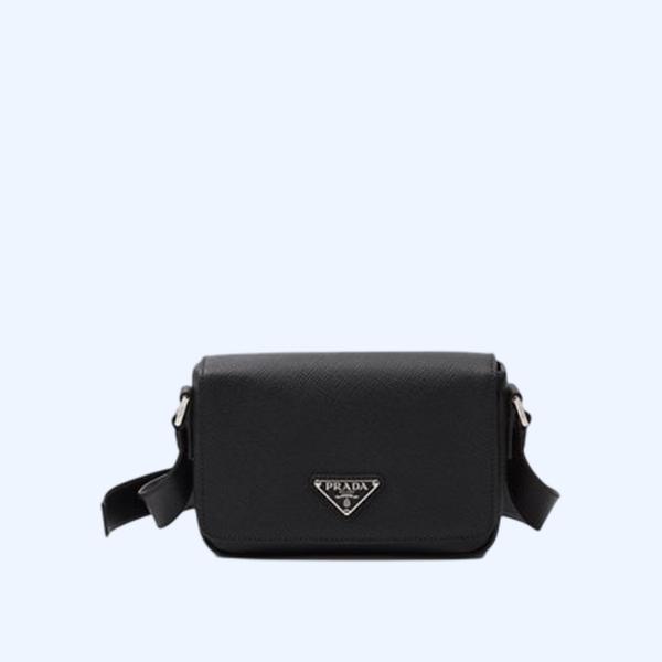 프라다 사피아노 레더 숄더백