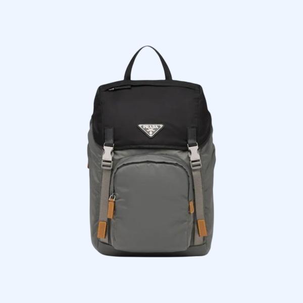 프라다 리나일론 사피아노 레더 백팩