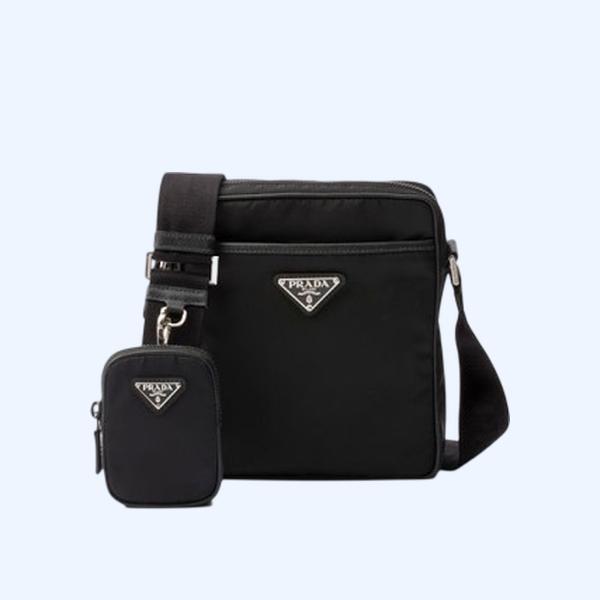 프라다 리나일론 사피아노 숄더백