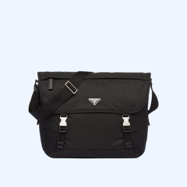 프라다 2VD052 리나일론 숄더백 블랙
