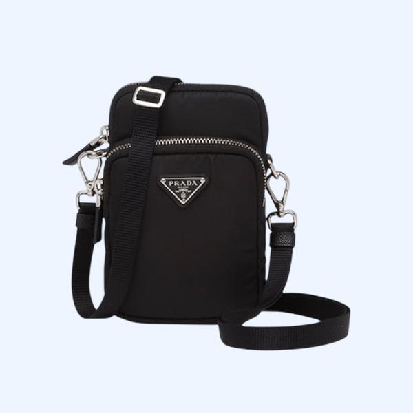 프라다 2ZH155 리나일론 스마트폰 케이스 블랙