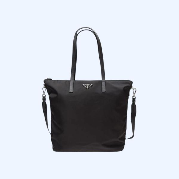 프라다 포코노 토트 숄더백 블랙