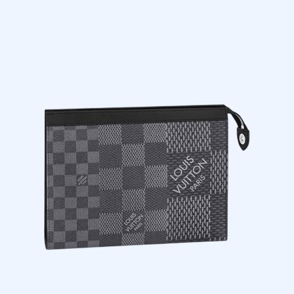 루이비통 다미에 포쉐트 보야주 클러치 N60444