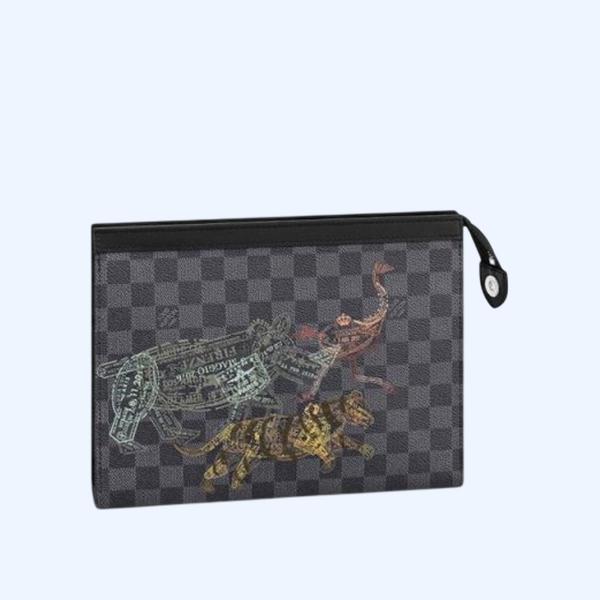 루이비통 포쉐트 보야주 클러치 MM N64605