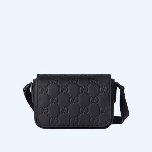 구찌 GG 러버 효과 슈퍼 미니백