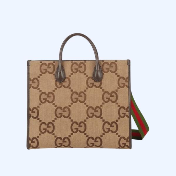 구찌 점보 GG 토트백