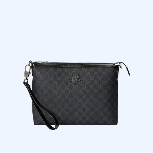 구찌 슈프림 인터로킹 G 메신저백