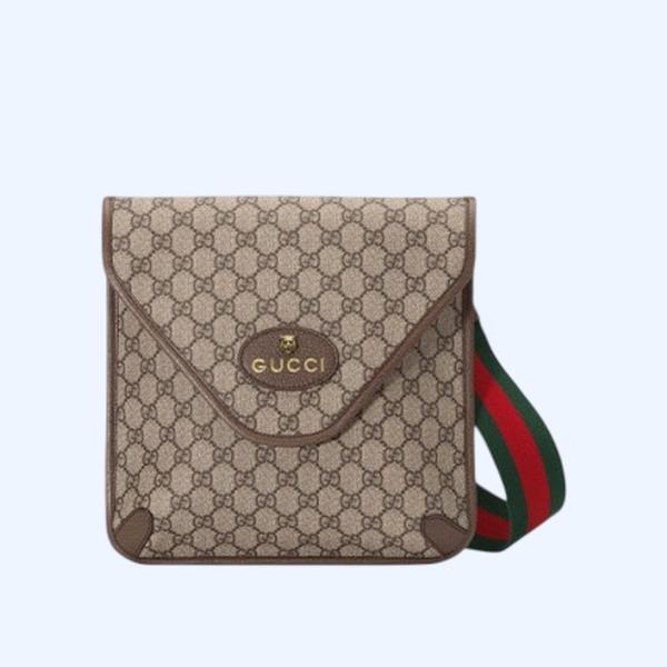 구찌 인터로킹 GG 로고 빈티지 숄더백