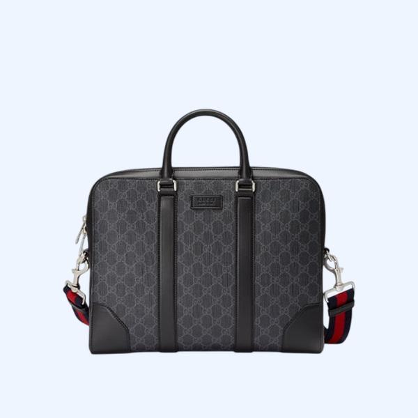 구찌 GG 수프림 브리프케이스