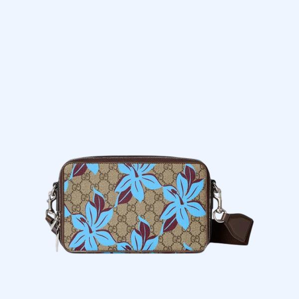 구찌 GG 프린트 미니백 베이지 다크 수프림