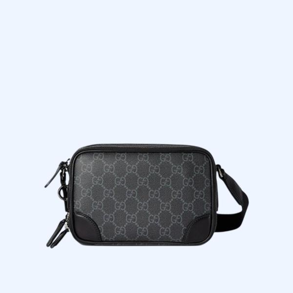 구찌 GG 엠블럼 슈퍼 미니 크로스백