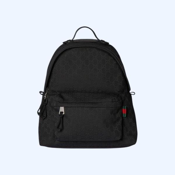 구찌 웹(Web) 미디엄 GG 백팩 블랙