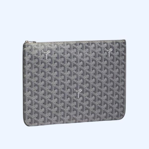 고야드 세나 클러치 MM 그레이