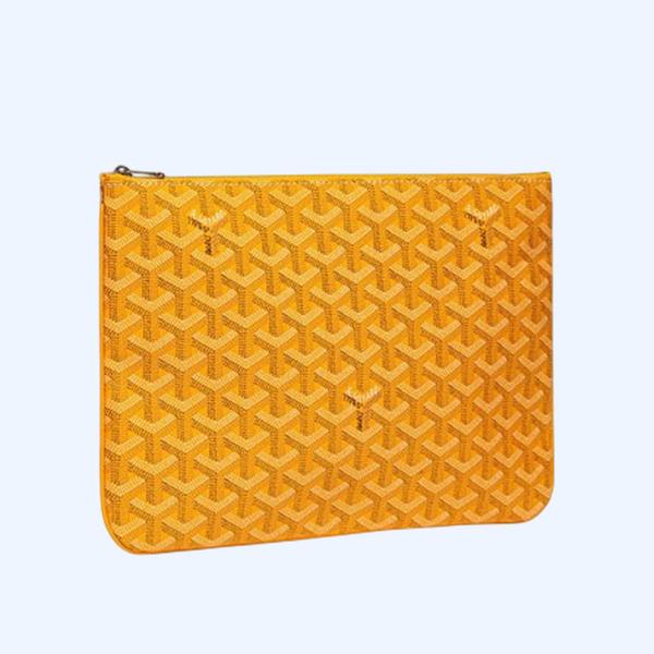 고야드 세나 클러치 MM 옐로우