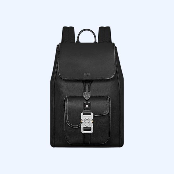 디올 saddle 블랙 백팩
