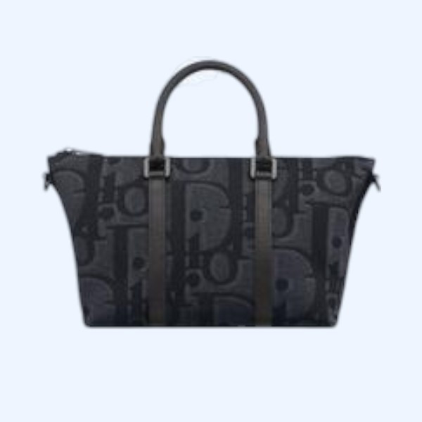 디올 위켄더 25 오블리크 자카드 백 (2color)