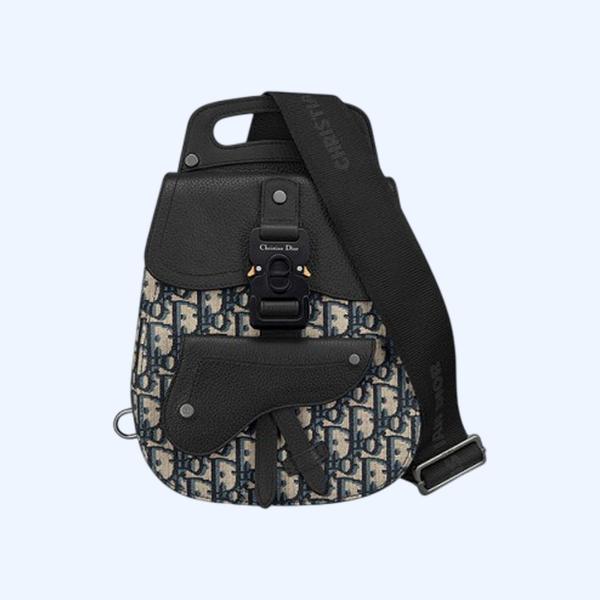 디올 GALLOP 미니 슬링백 베이지&블랙