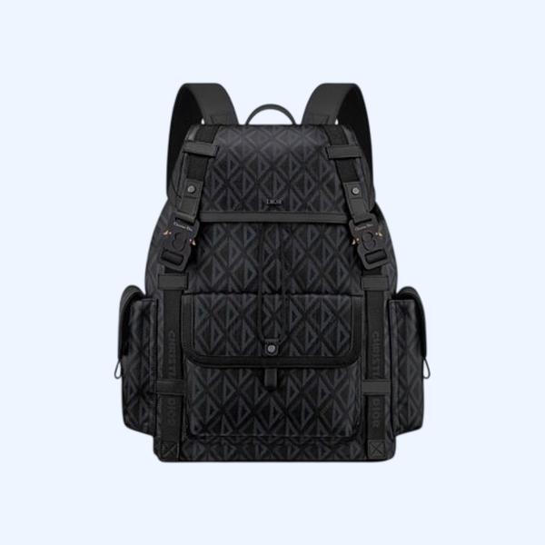 디올 CD 다이아몬드 캔버스 힛 더 로드 백팩