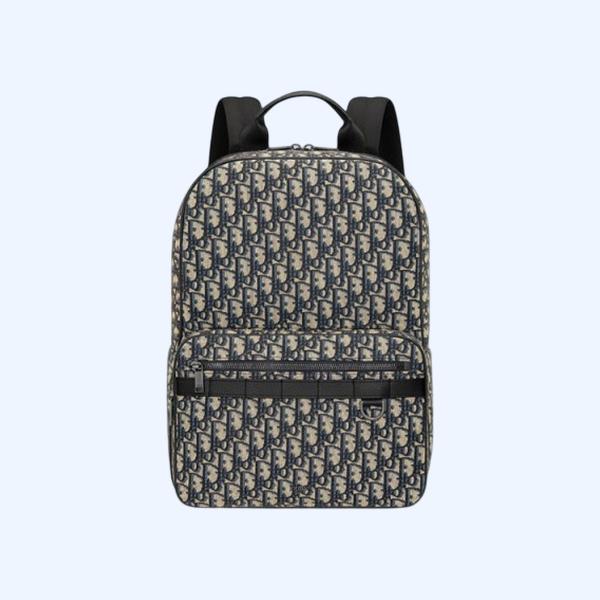 디올 오블리크 사파리 백팩 베이지