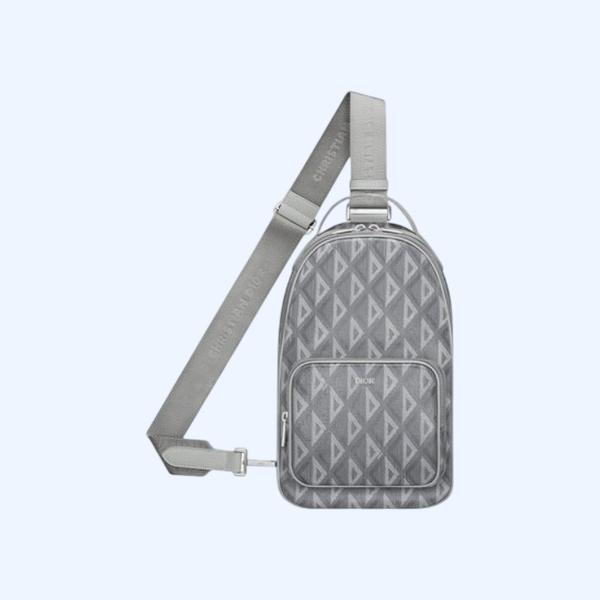 디올 라이더 미니 슬링 백 그레이