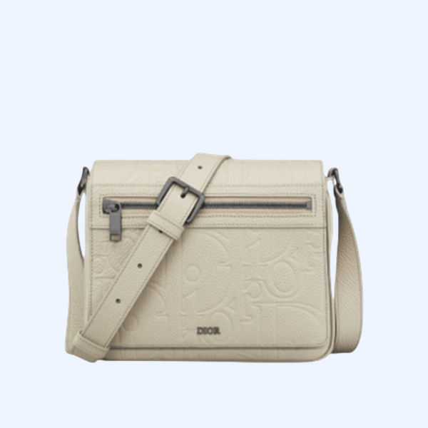 디올 플랩 메신저백 베이지 그래비티