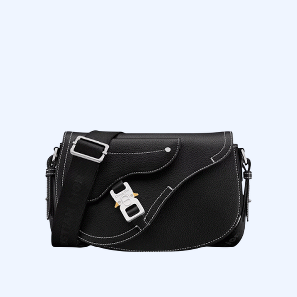디올 새들 메신저백 블랙