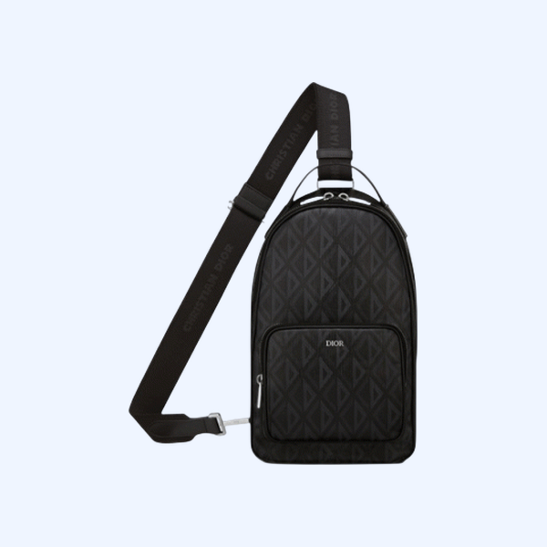 디올 라이더 슬링 백 CD 다이아몬드 블랙