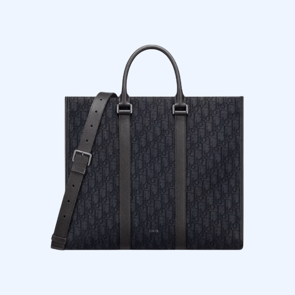 디올 East-West 토트백 블랙