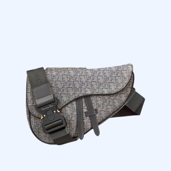 디올 Saddle 백 그레이