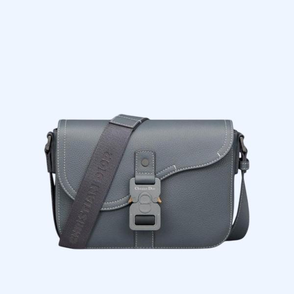 디올 saddle 플랩 스트랩백 스몰 딥그레이