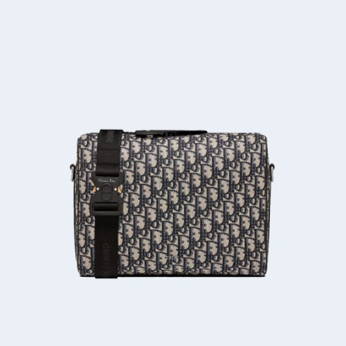 디올 오블리크 자카드 Lingot 메신저백