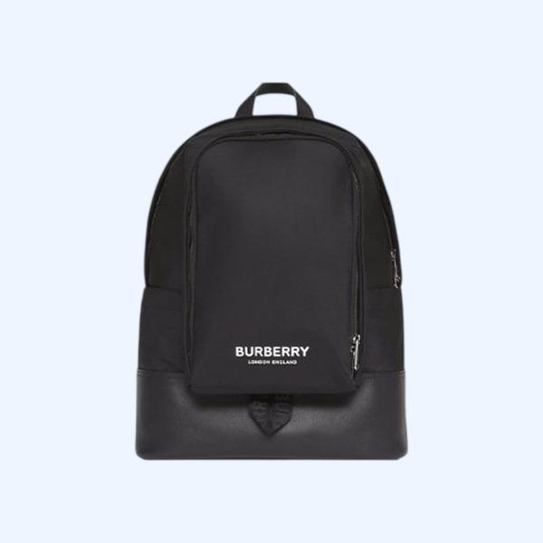 버버리 22ss 로고 프린트 백팩
