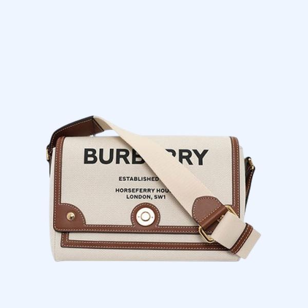 버버리 호스페리 캔버스 숄더백