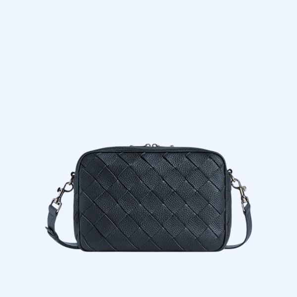 보테가 베네타 미디엄 인트레치아토 카메라 백 섀도우