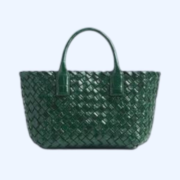 보테가베네타 크로커다일 미니 까바백 (2color)