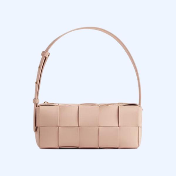 보테가베네타 스몰 브릭 카세트백 핑크