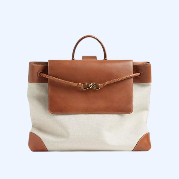 보테가베네타 라지 안디아모 백팩 라이트우드