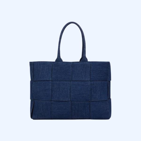 보테가베네타 아르코 토트 백 블루