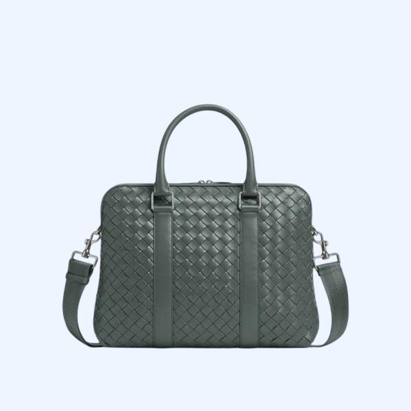 보테가베네타 브리프케이스 슬레이트 컬러