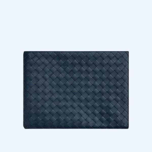 보테가베네타 인트레치아토 하프 지퍼 파우치