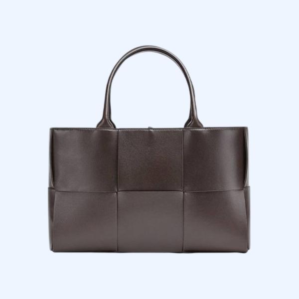 보테가베네타 아르코 토트백 다크 브라운