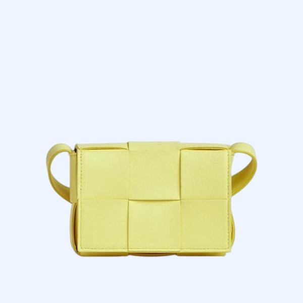 보테가베네타 캔디 카세트백 레몬