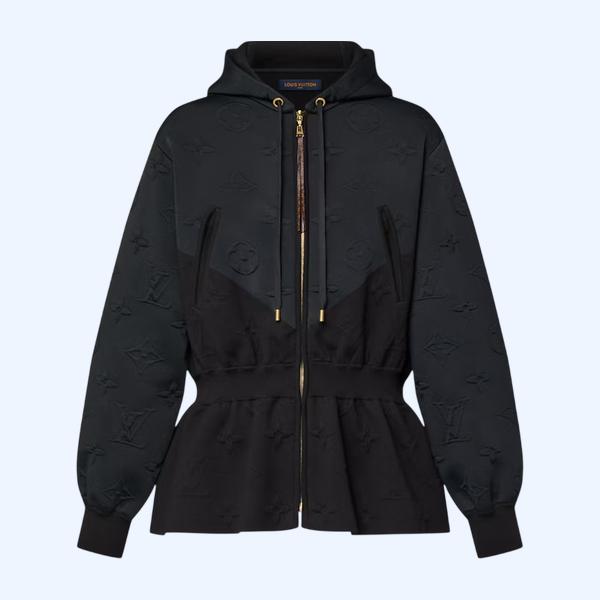 3D 모노그램 페플럼 후디