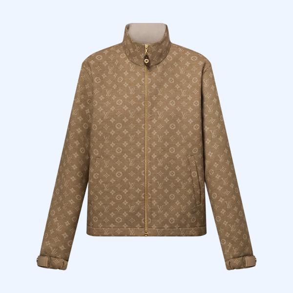 더블 페이스 모노그램 재킷