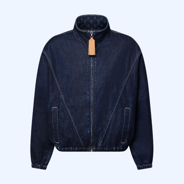 데님 집업 재킷