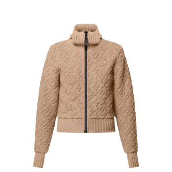 모노그램 타월링 집업 후디